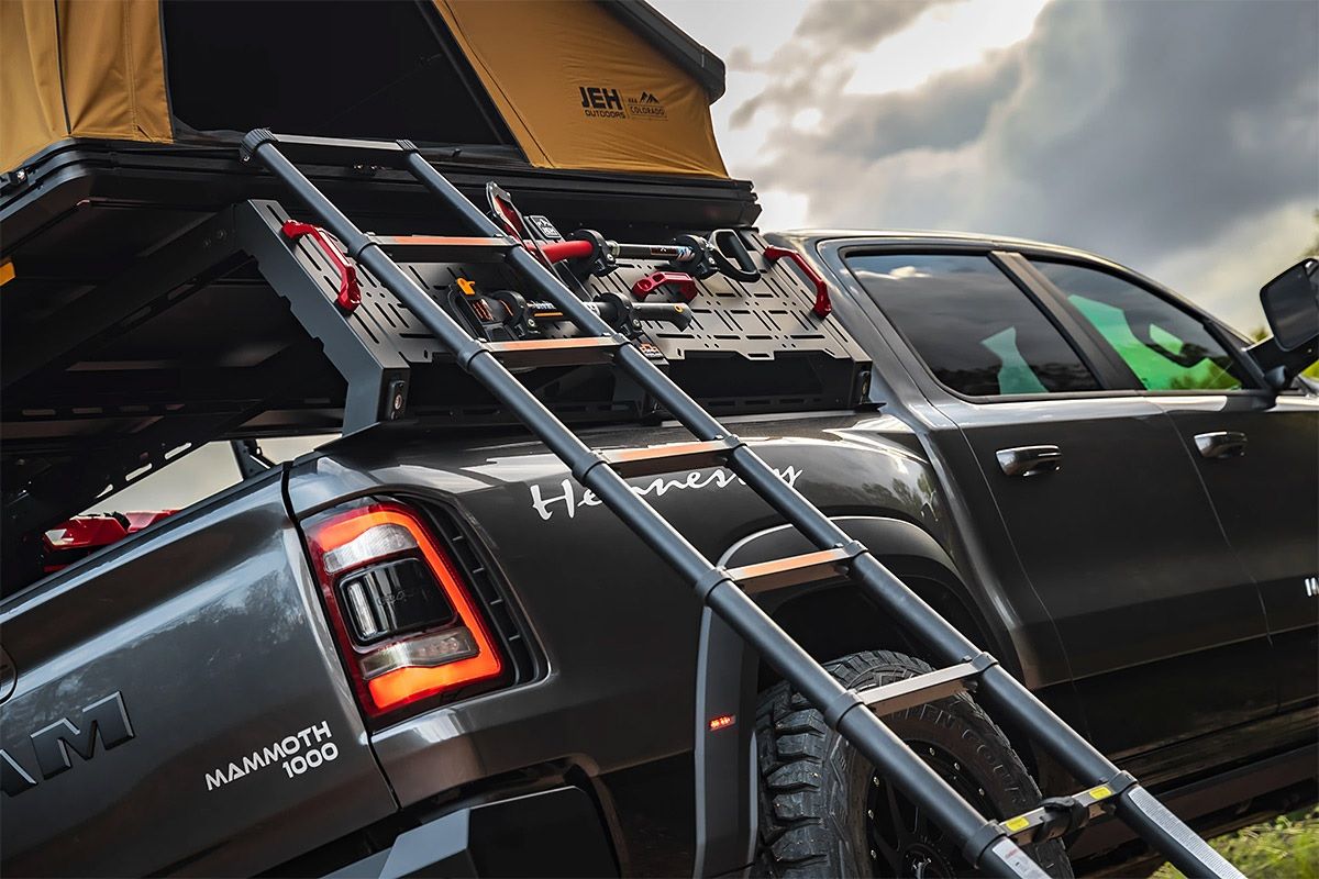 Hennessey Mammoth TRX Overland Edition Exterior Side Angle
