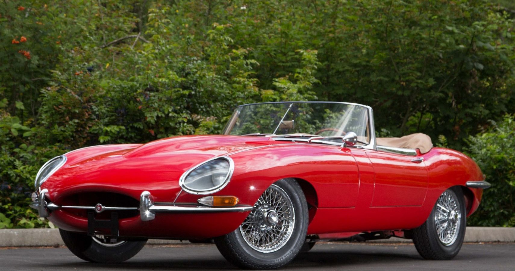 Jaguar E-Type S1 Roadster - Front