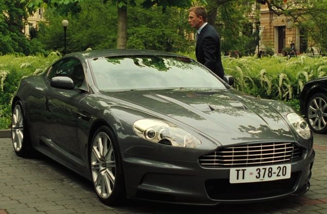 James Bond's Aston Martin DBS V12