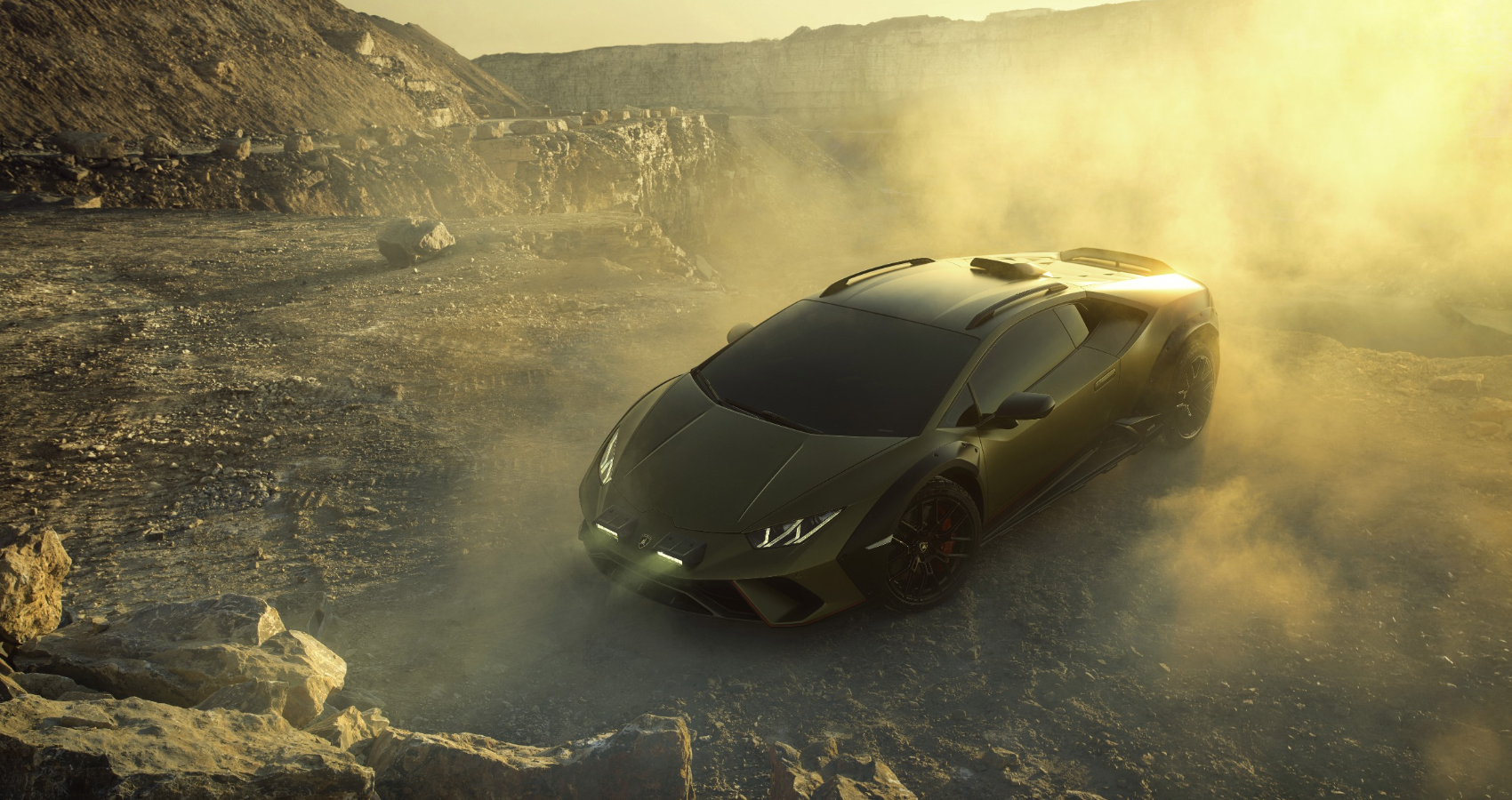 Lamborghini Huracan Sterrato Green Up
