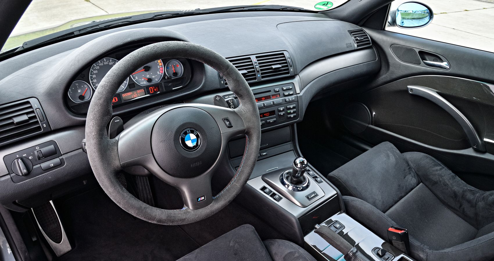 BMW E46 M3 CSL Interior View