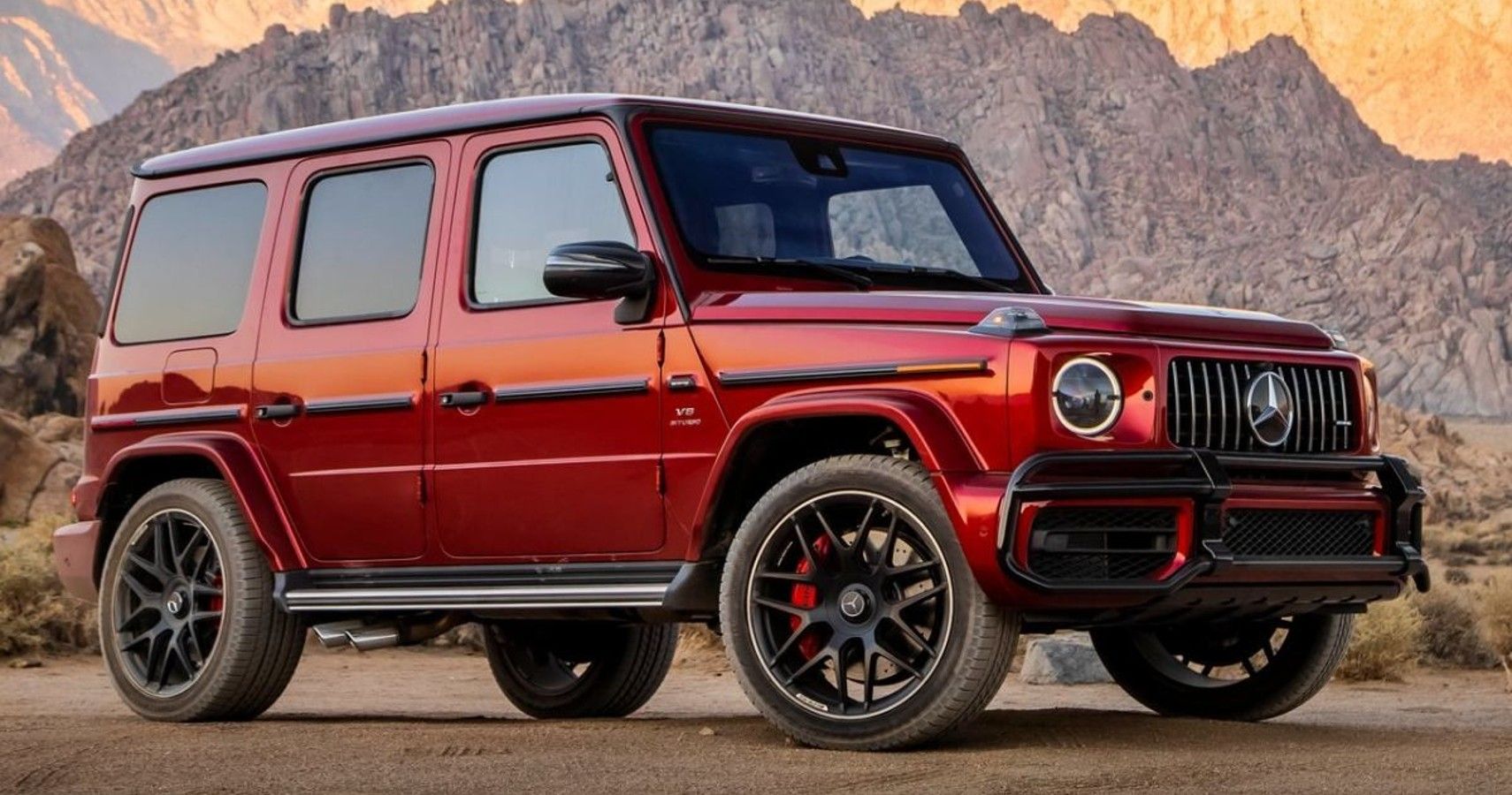 Mercedes-Benz AMG G63 Side Profile 