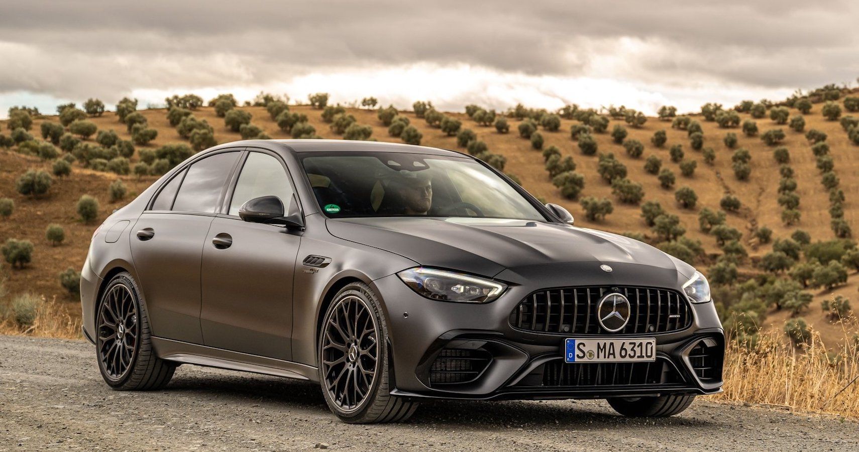 2024 Mercedes-Benz AMG C63 S E Performance matte black