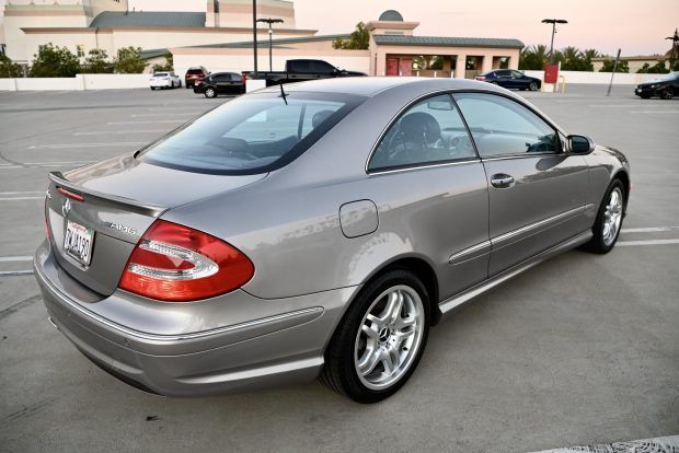 Mercedes-Benz CLK55 AMG rear