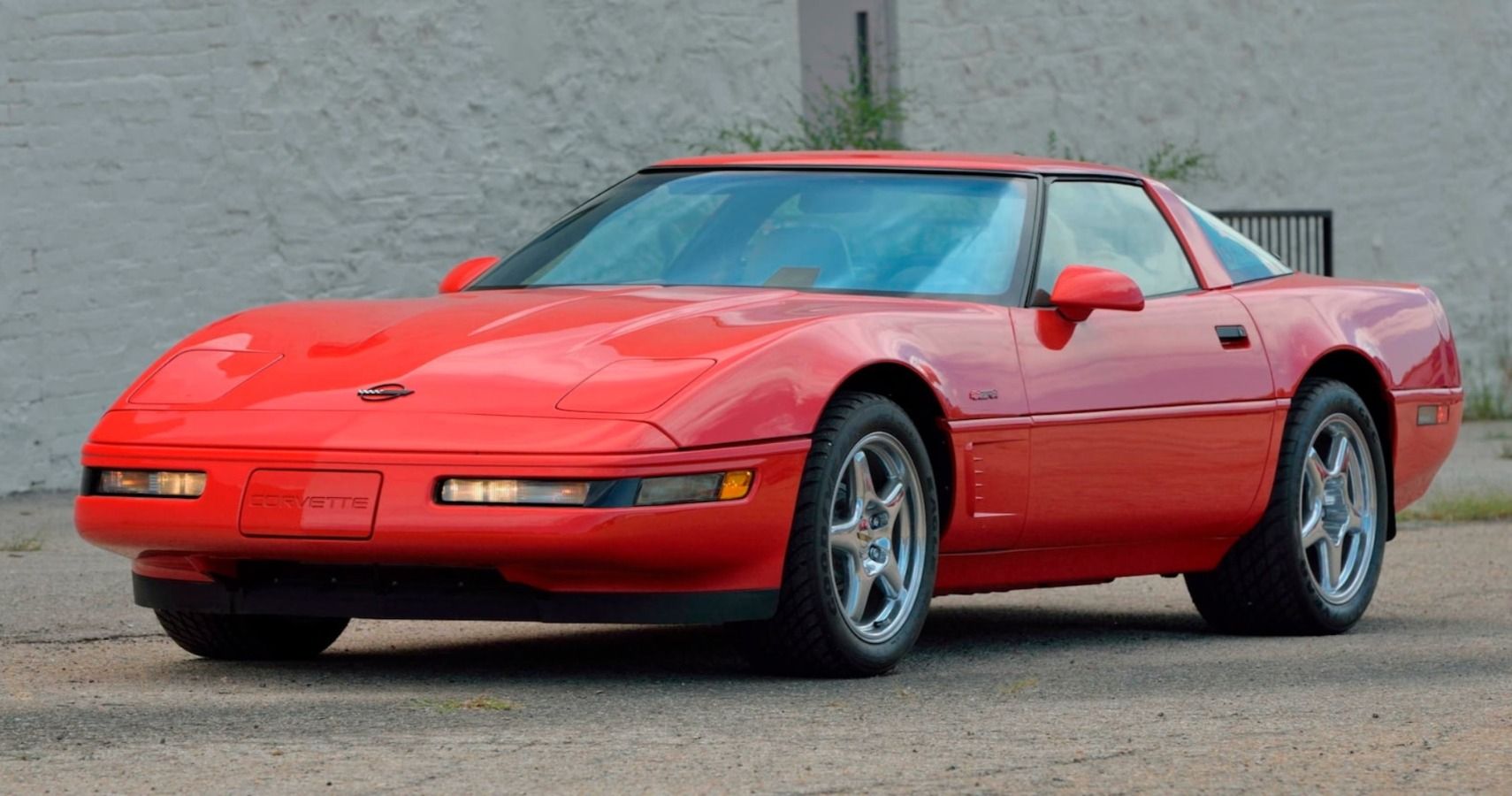 A look at the 1990-95 C4 Chevrolet Corvette ZR-1.Parked