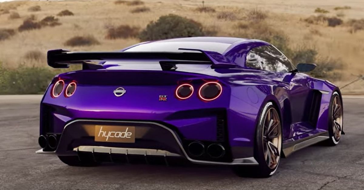 Nissan GT-R R36 Render Rear