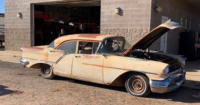 See If This 1957 Oldsmobile Rocket 88 Can Still Burn Tires After 30 ...