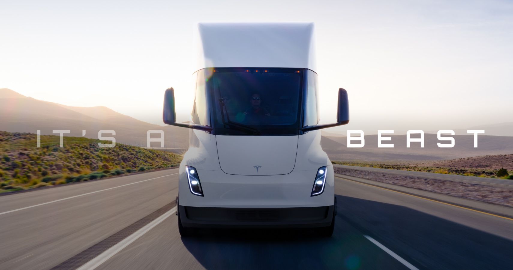Tesla Semi Truck Its A Beast Tagline