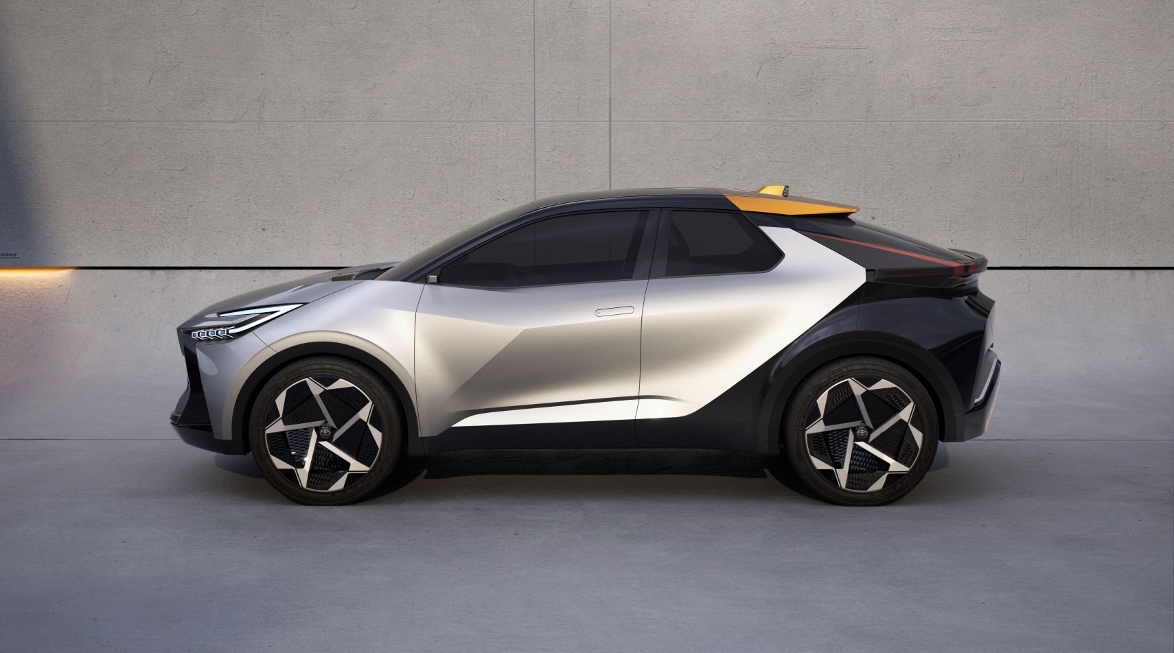 Toyota C-HR Prologue Side View