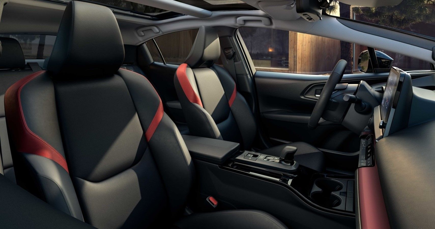 Interior design of the 2023 Toyota Prius Prime
