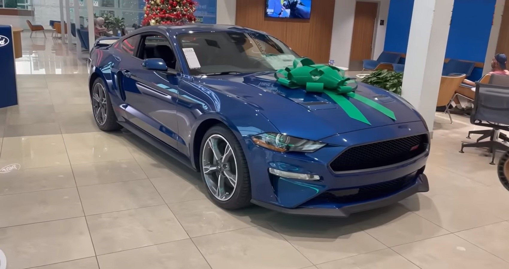 Ford Mustang S550 in dealership