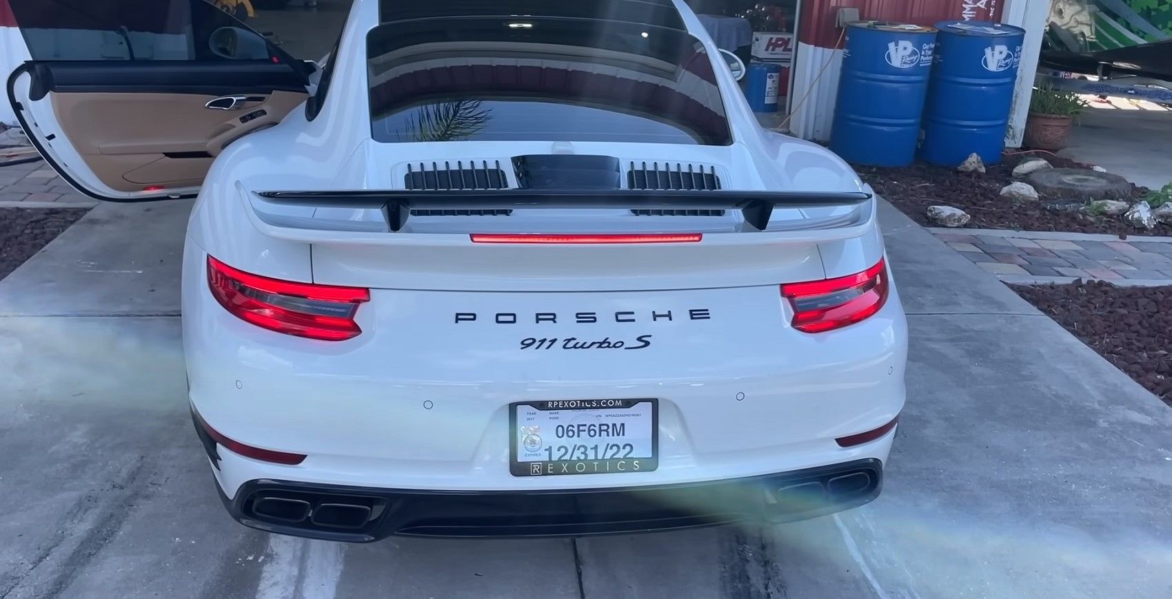 See Cleetus McFarland Turn His Twin Turbo Porsche 911 Turbo S Into A