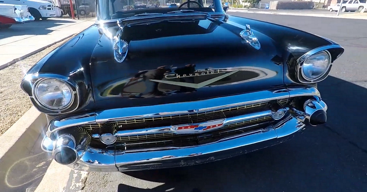 Feast Your Eyes On This Perfectly Preserved ’57 Chevy Bel Air