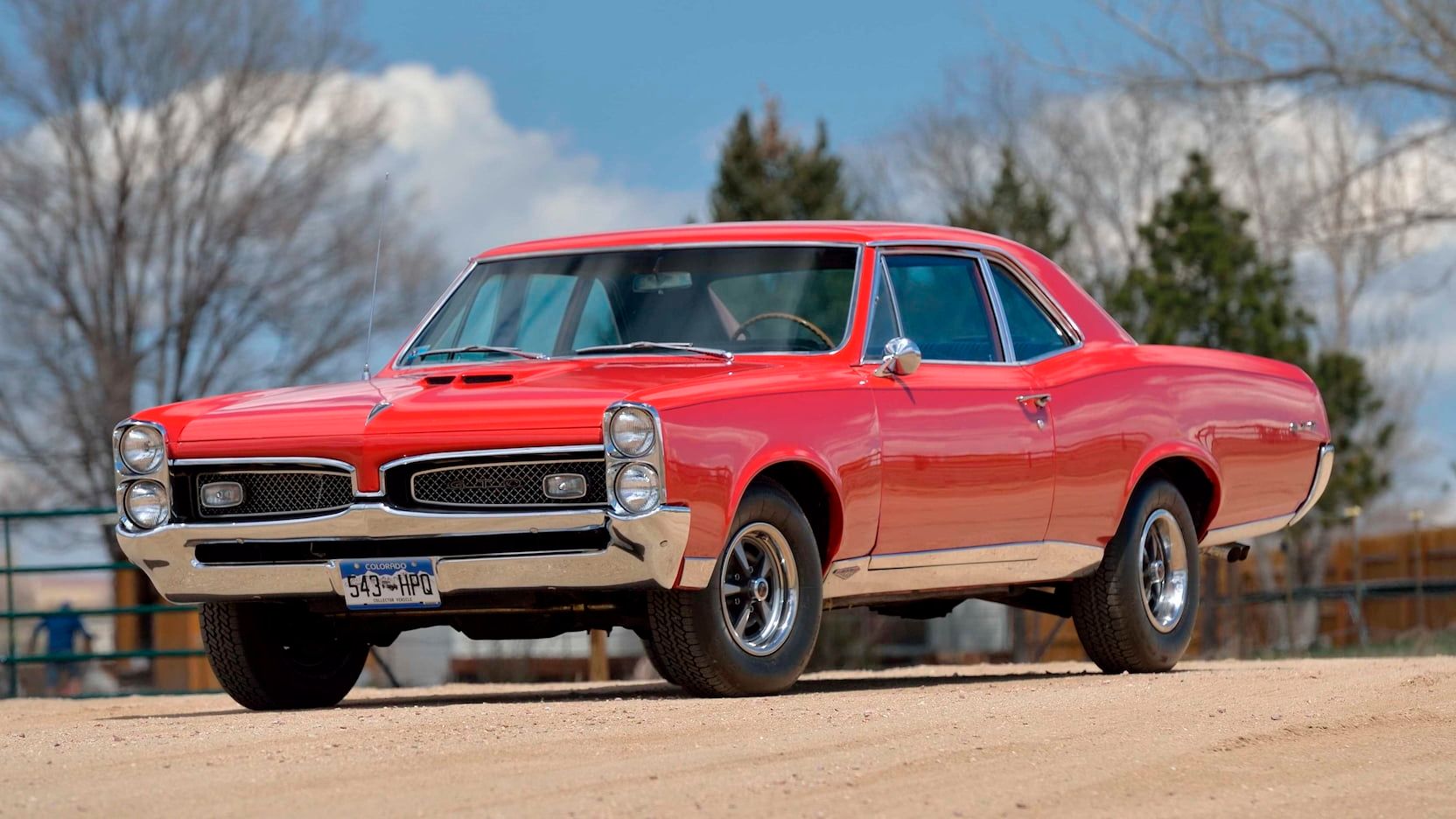 1967 Pontiac GTO Front Quarter View