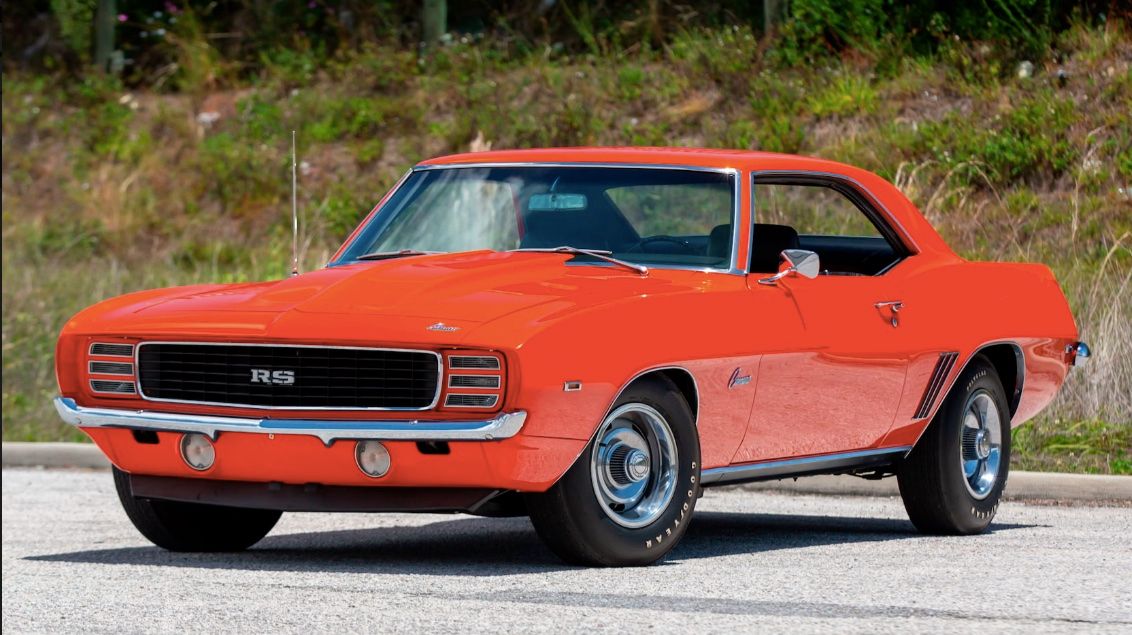 1969 Chevrolet Camaro COPO, front quarter view