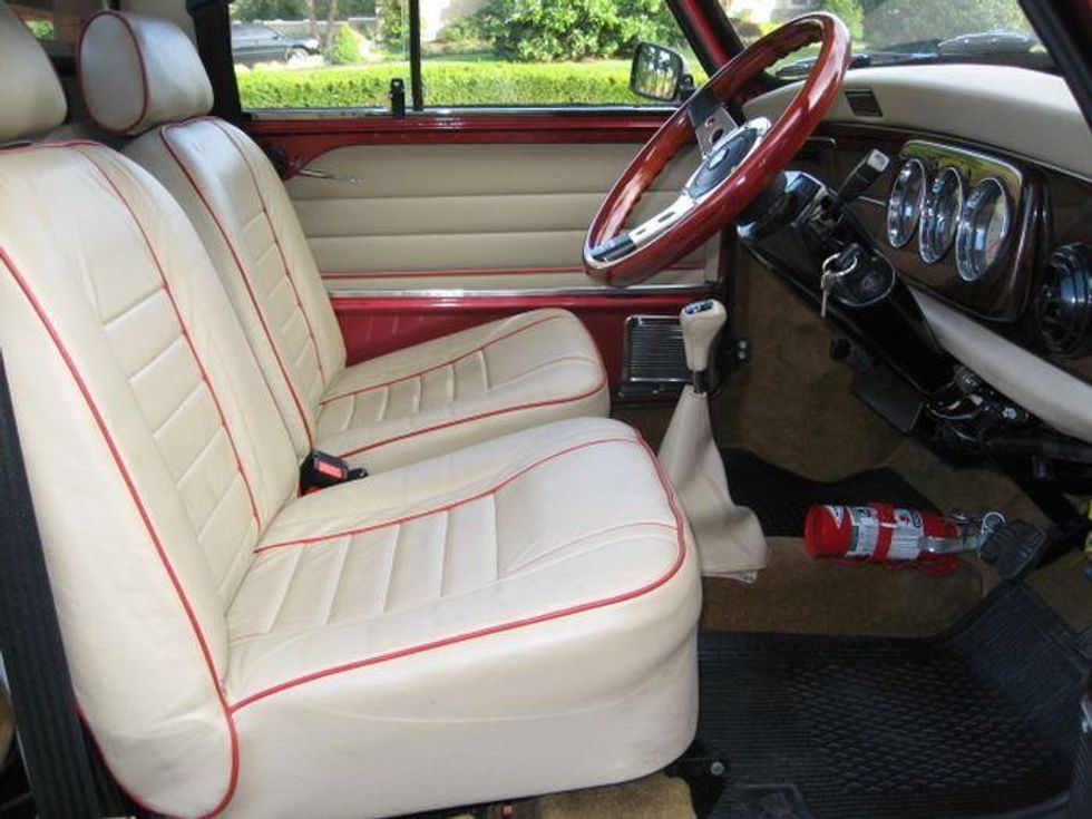 1969 Mni Cooper S Pickup interior