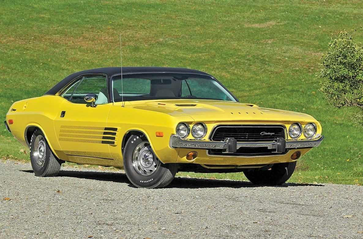 1973 Dodge Challenger 340 Yellow 