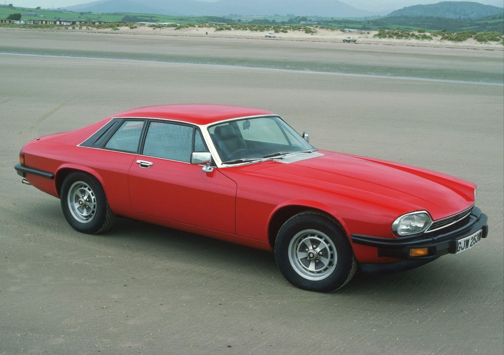 1976 Jaguar XJ-S Front Quarter View Red