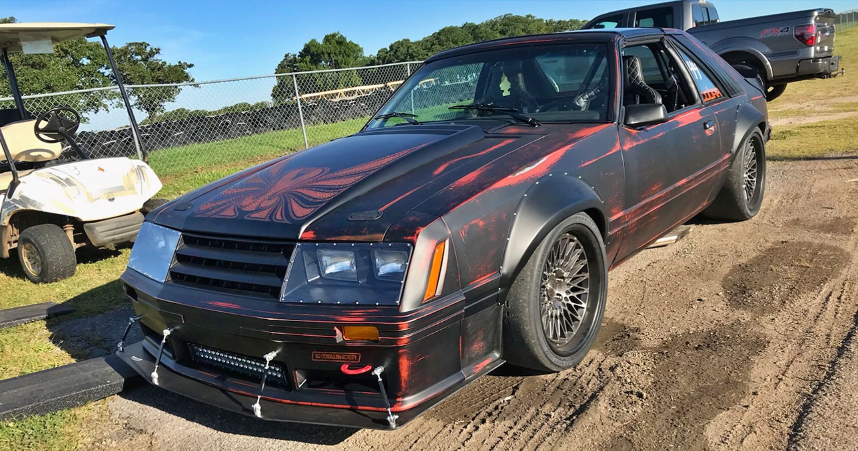 This Custom Fox Body Mustang Has Been Transformed Into Weapon On Wheels