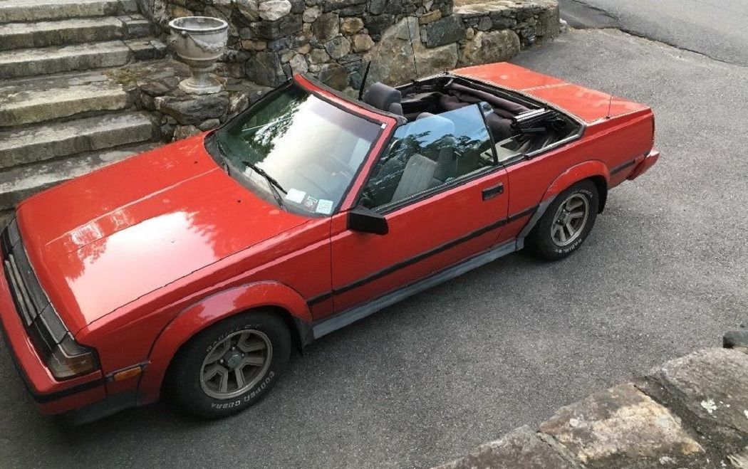 1984 Toyota Celica GT-S Convertible Red 