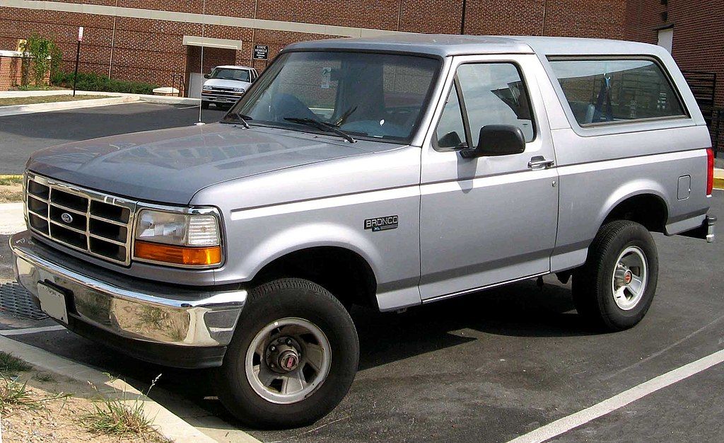 Grey 1992 Ford Bronco