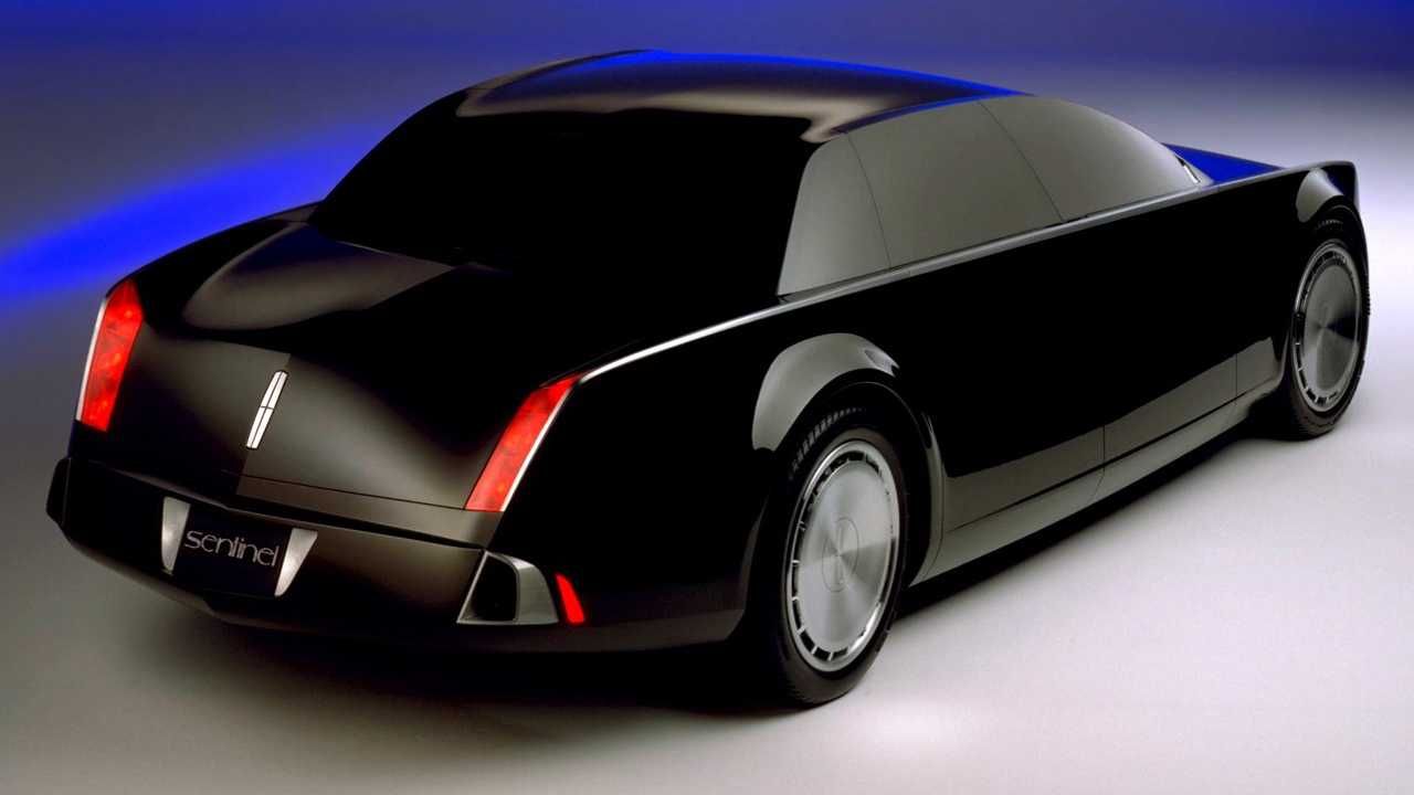 1996 Lincoln Sentinel concept, rear quarter view