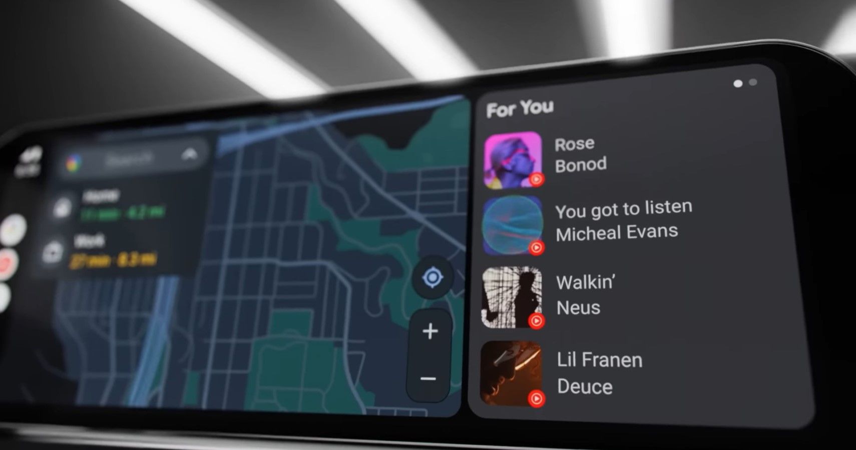 This CarPlay Concept Looks Like a Greatly Evolved Version of Android Auto  Coolwalk - autoevolution