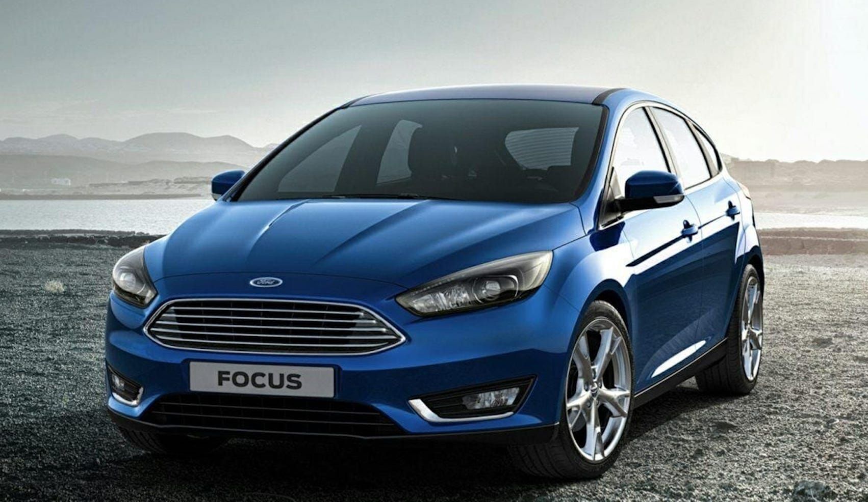 2018 Ford Focus blue exterior