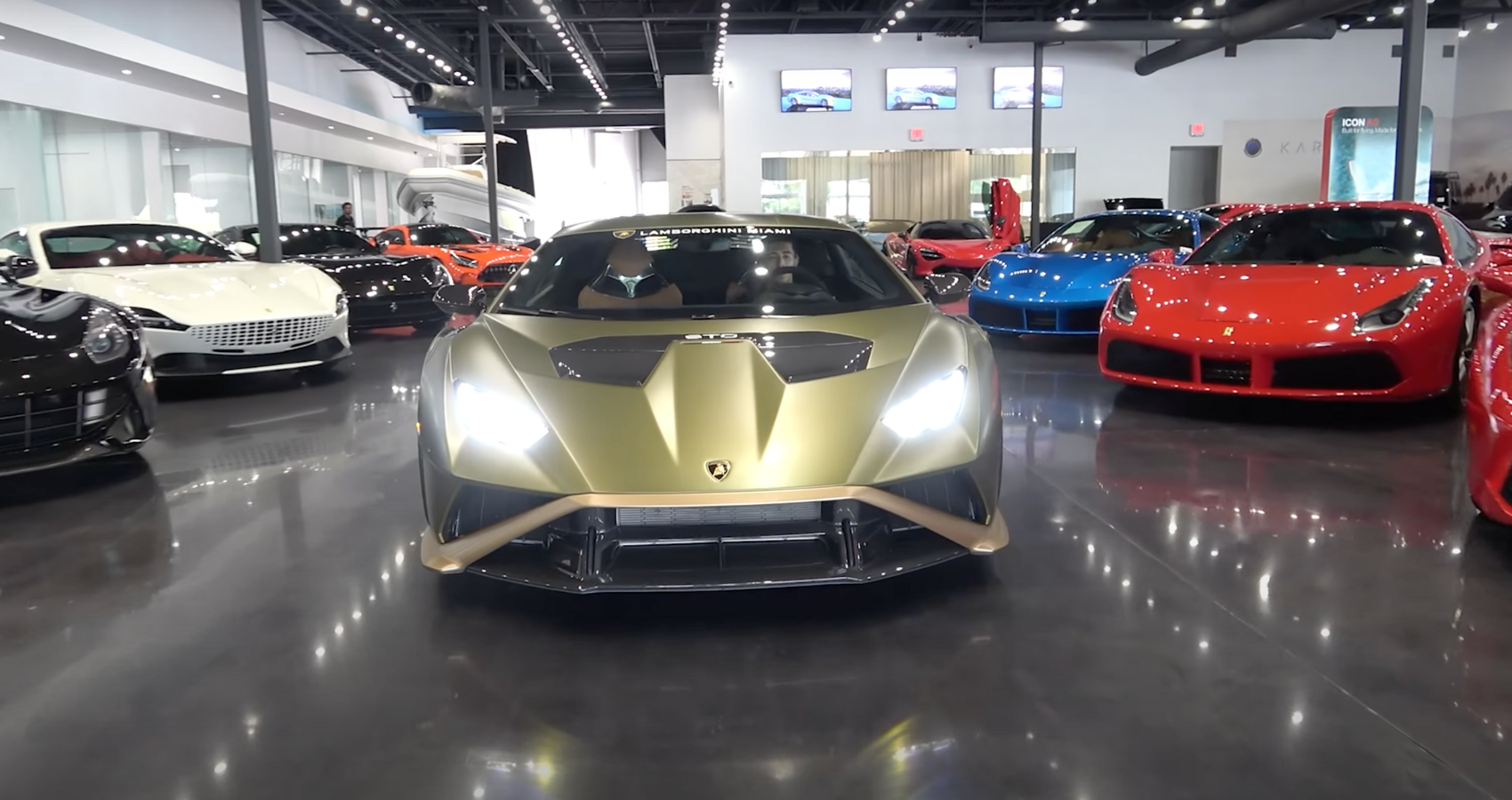 Lamborghini Huracan STO In Garage