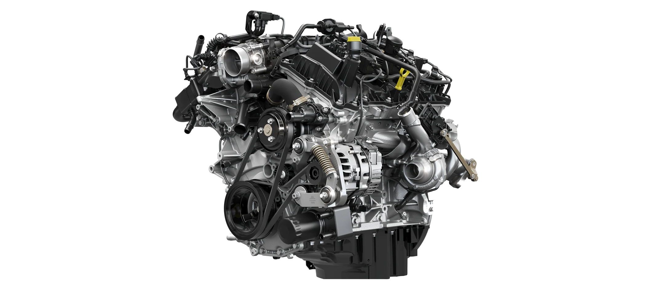 A look at the 2023 Ford F-150's hybrid powertrain.