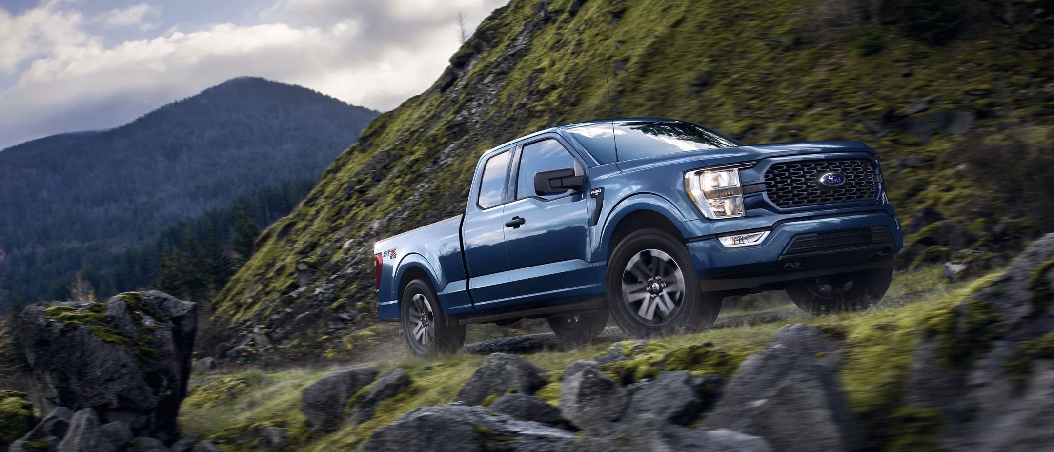 The 2023 Ford F-150 with a hybrid powertrain.