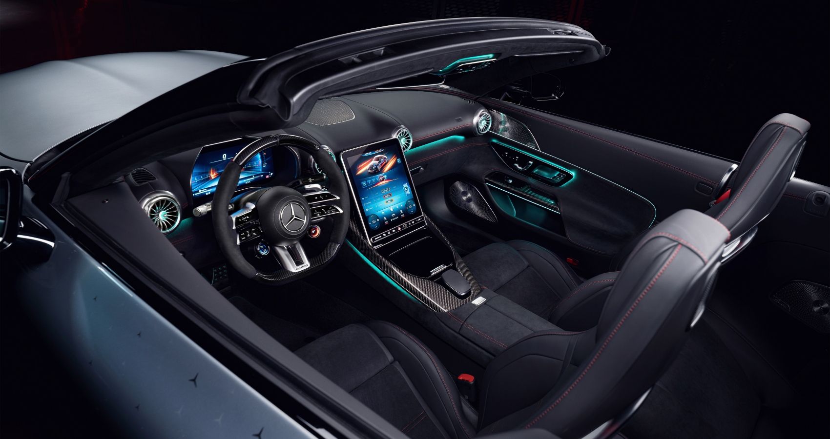 Cabin of the Mercedes-AMG SL 63 Motorsport Collectors Edition