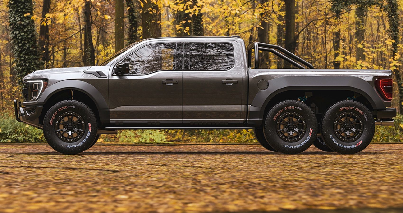 Here's Why This 2023 Ford F150 Raptor 6x6 Concept Is The Answer To All