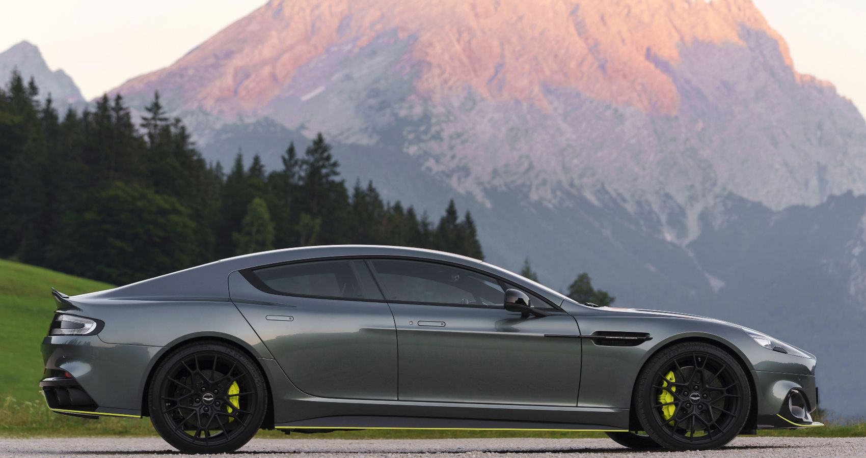 Aston Martin Rapide AMR side view