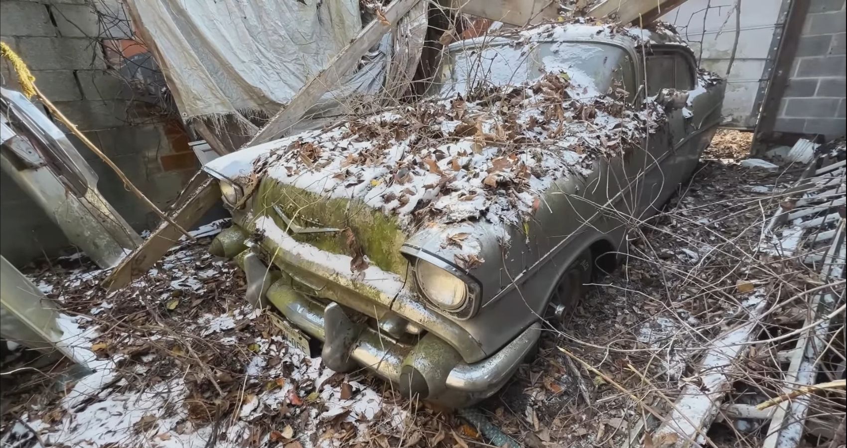 1957 Chevrolet Bel Air Barn Find Restoration