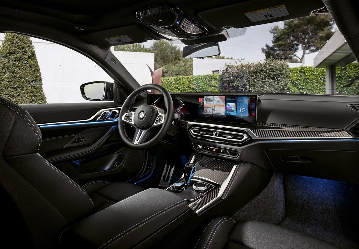 El interior del BMW i4 M50 2023. 