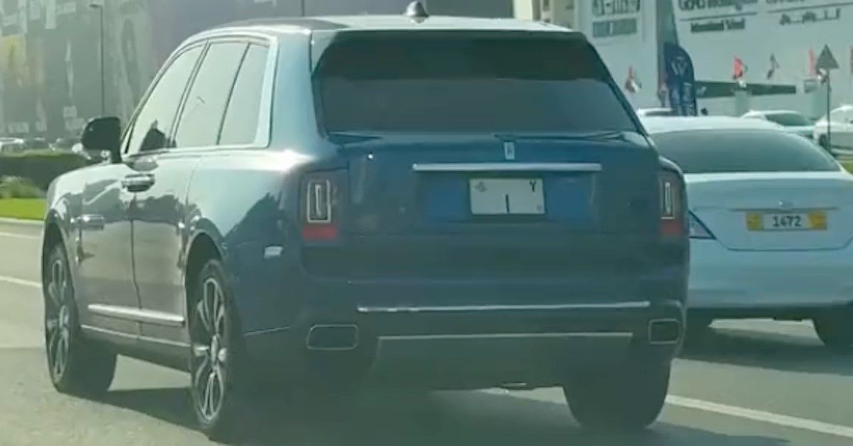 number one license plate dubai