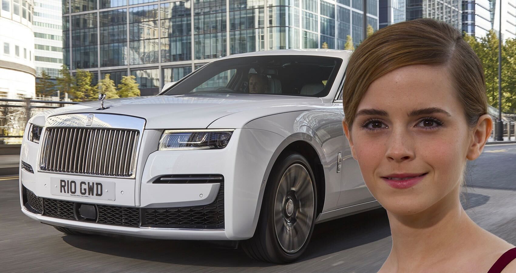 Emma Watson Car Collection Rolls Royce Ghost featured