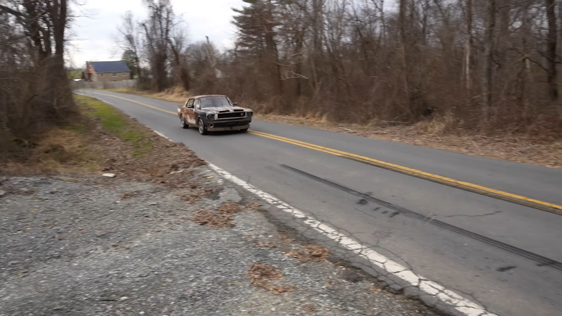 Honda-Swapped 1965 Ford Mustang Driveby
