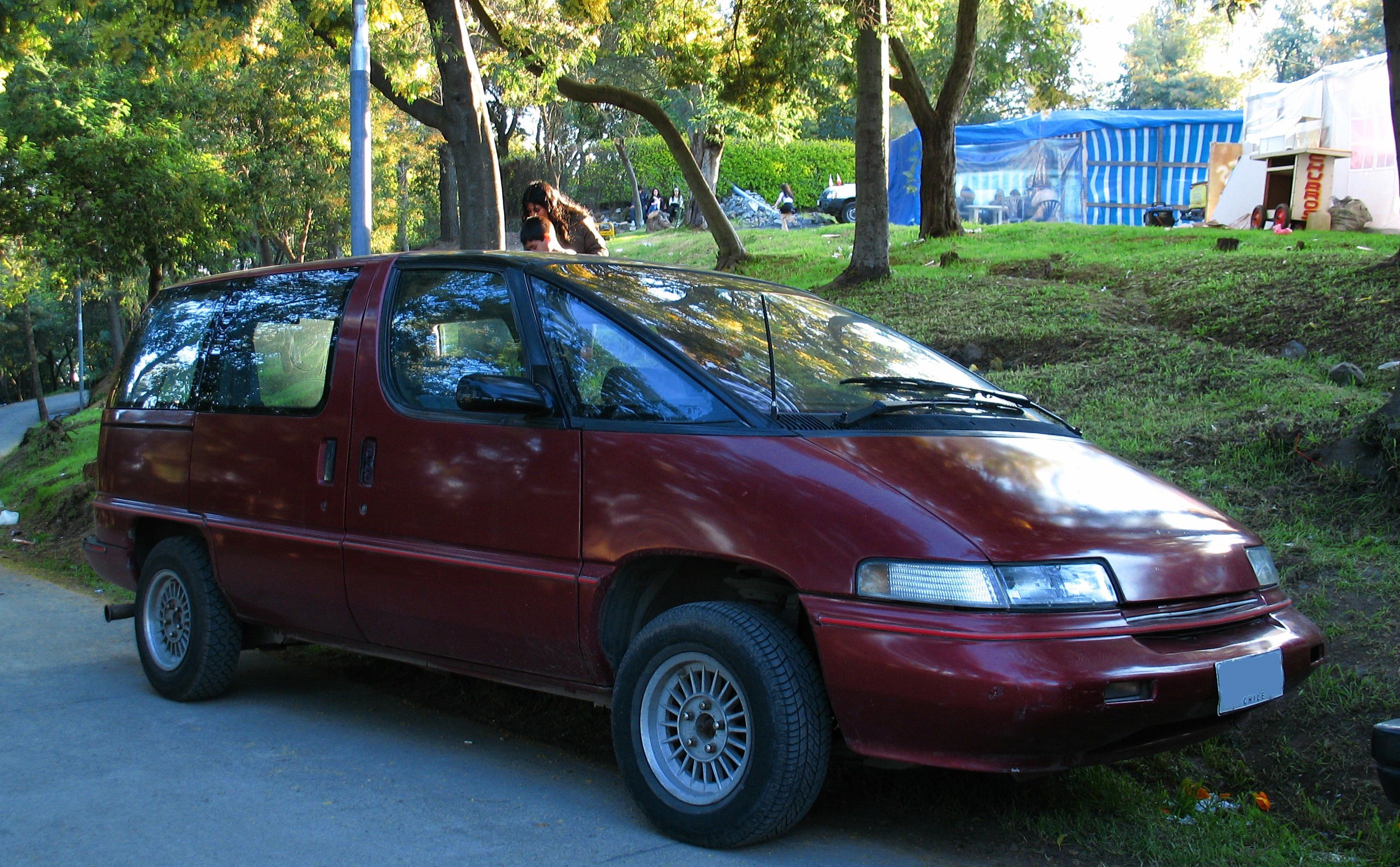 Red 1990 Chevrolet Lumina APV