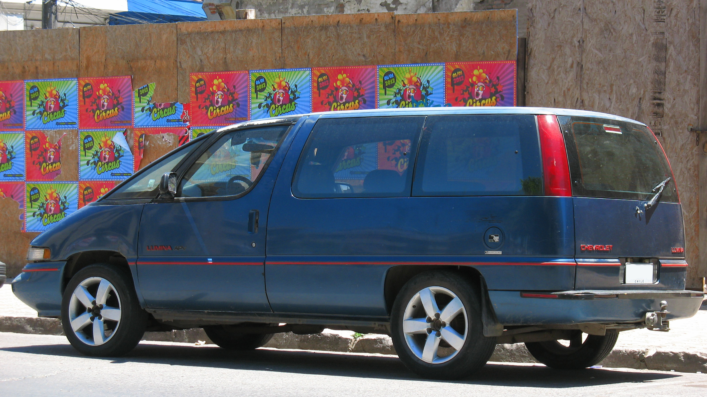 Blue 1990 Chevrolet Lumina APV