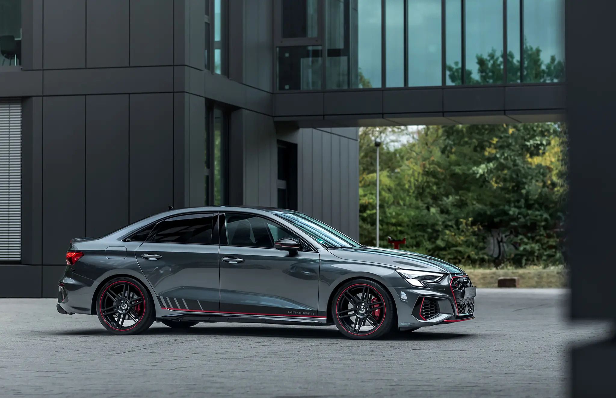 The manhart s 400 is an audi s3 compact sedan on steroids