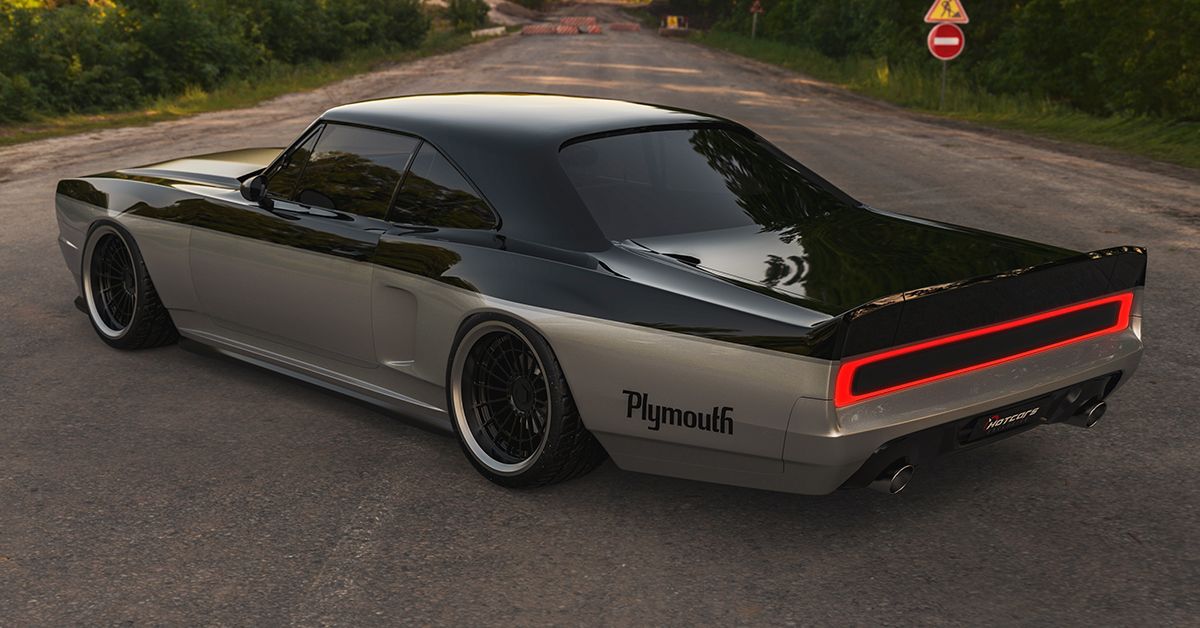 Render Of The Modern Plymouth Road Runner