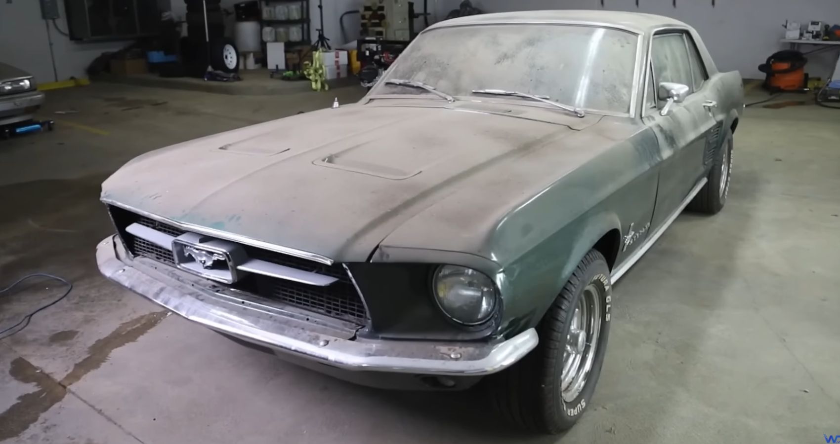 Watch This Abandoned Ford Mustang 289 Finally Rescued And Receive Some TLC