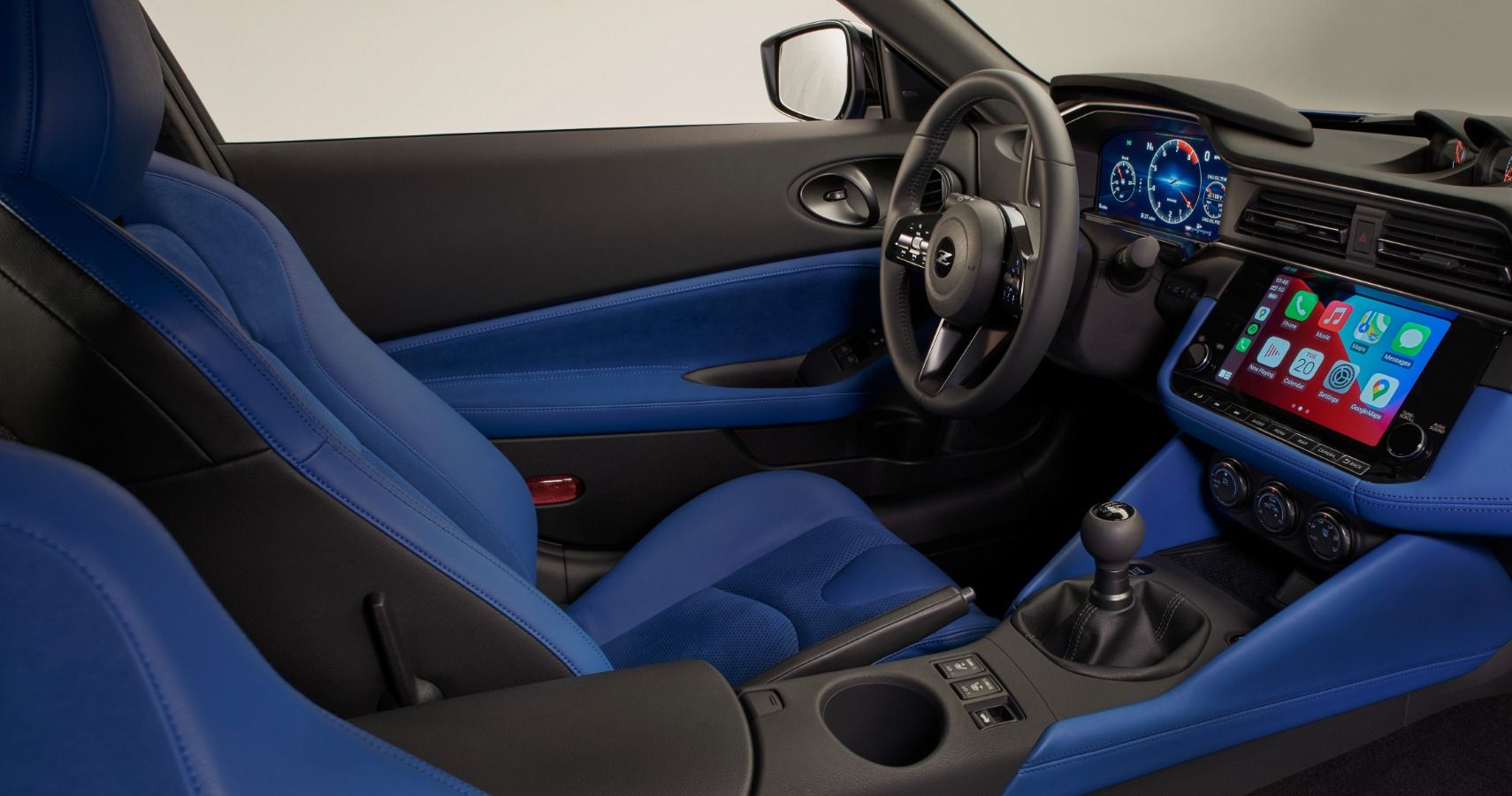 The interior of the 2023 Nissan Z. 
