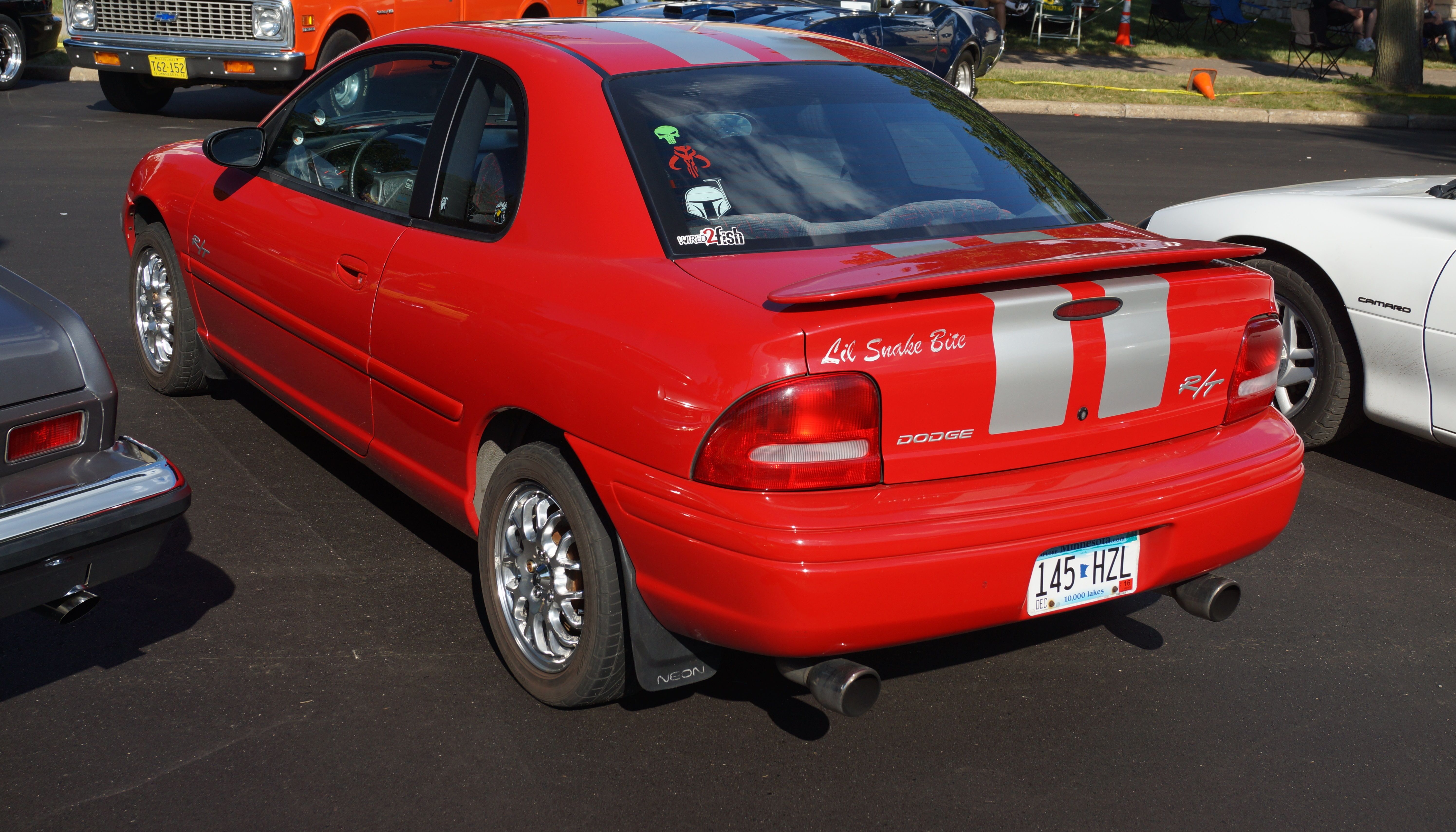 Red 1998 Dodge Neon