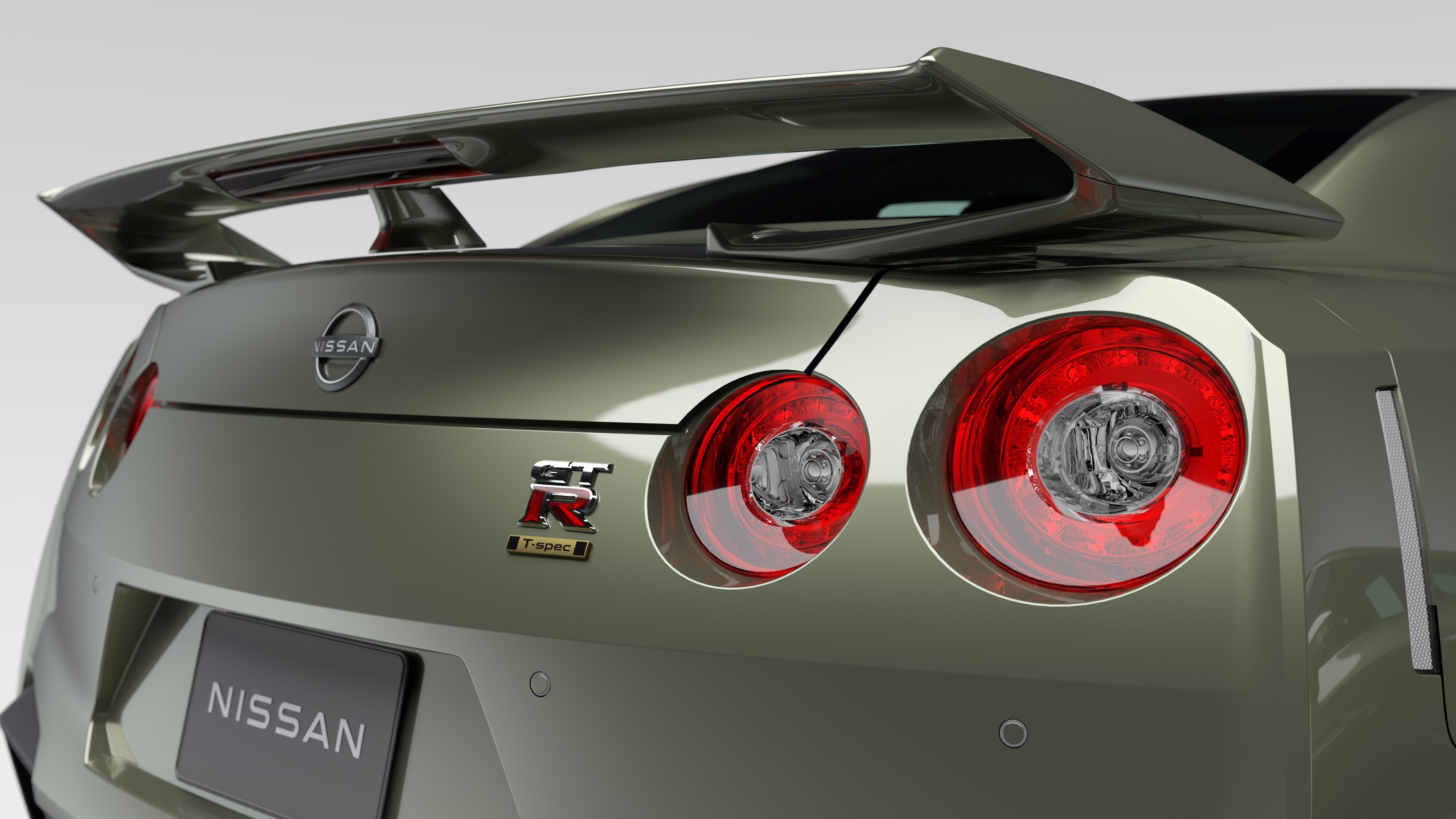Gold 2024 Nissan GT-R Supercars Tail lights