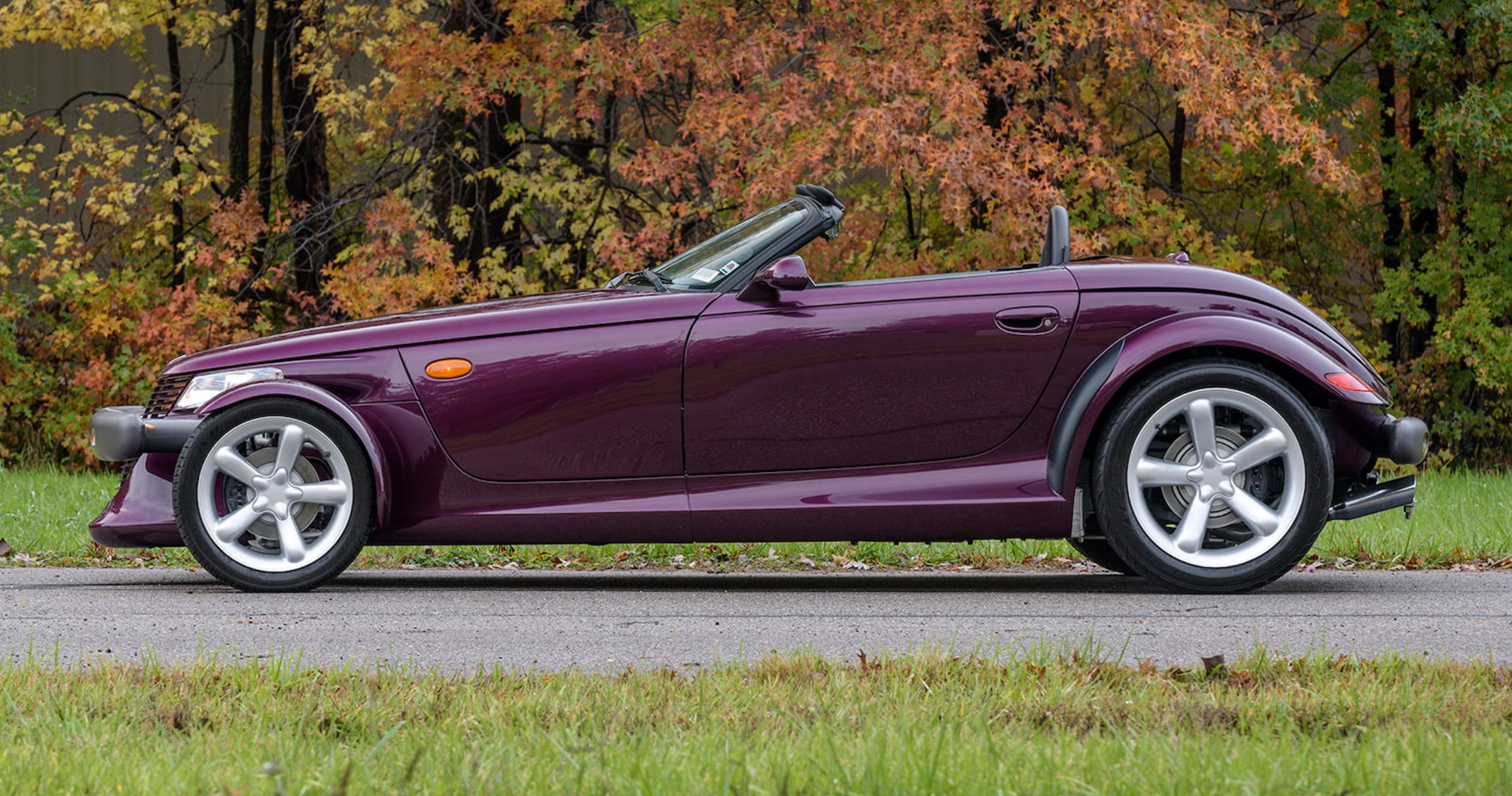 Purple 1997 Plymouth Prowler