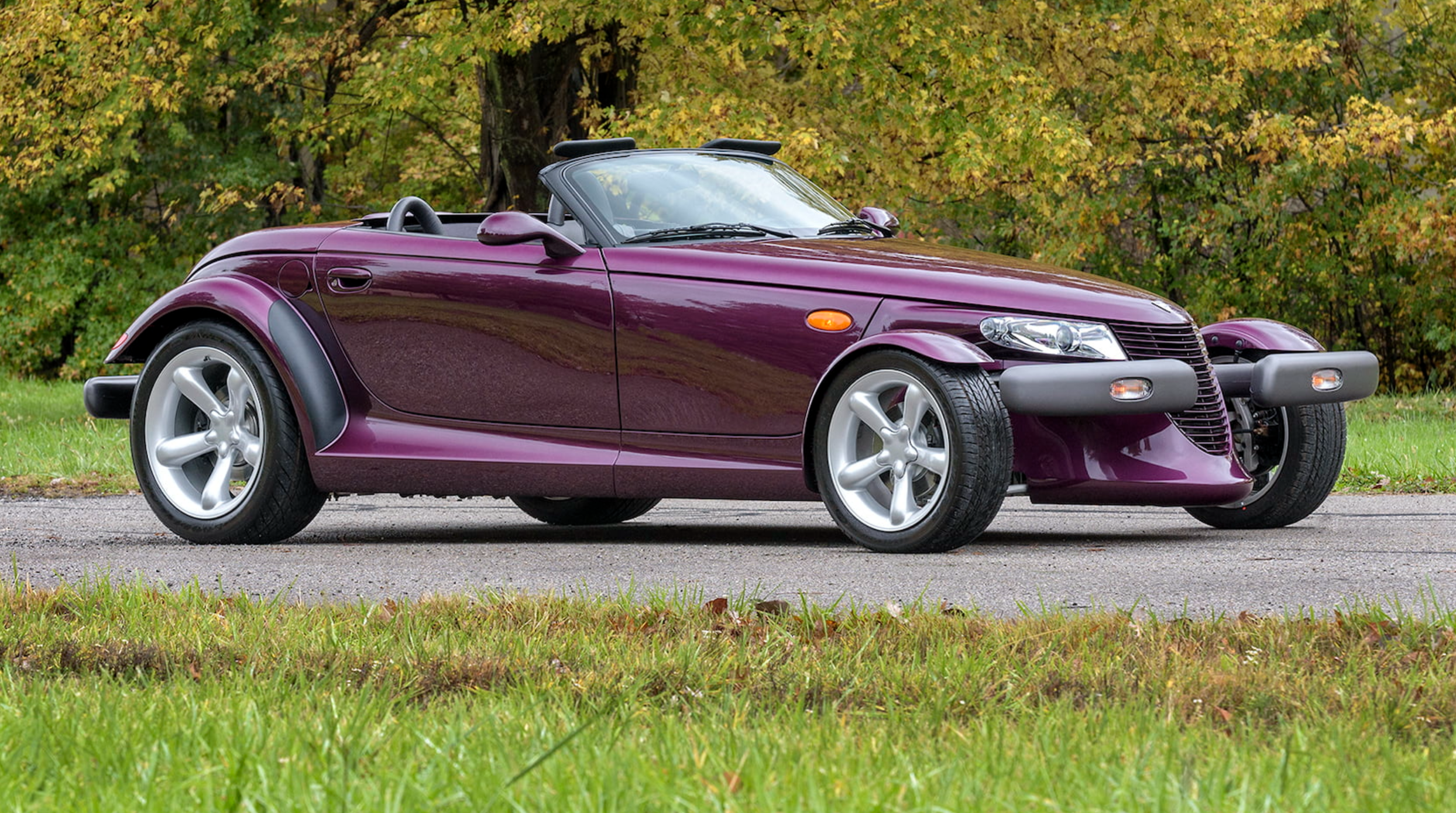 Purple 1997 Plymouth Prowler