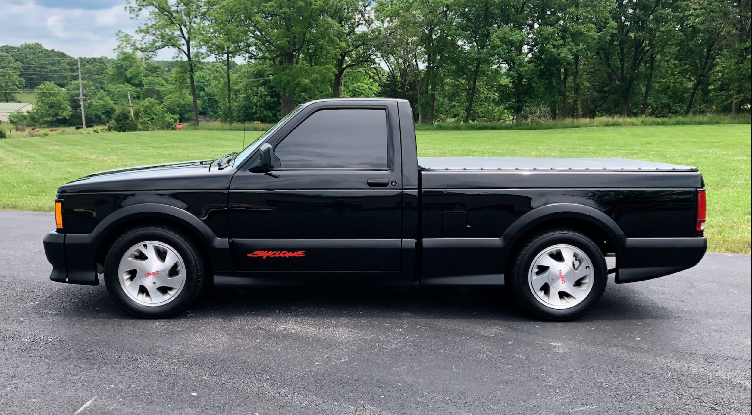 Black 1991 GMC Syclone